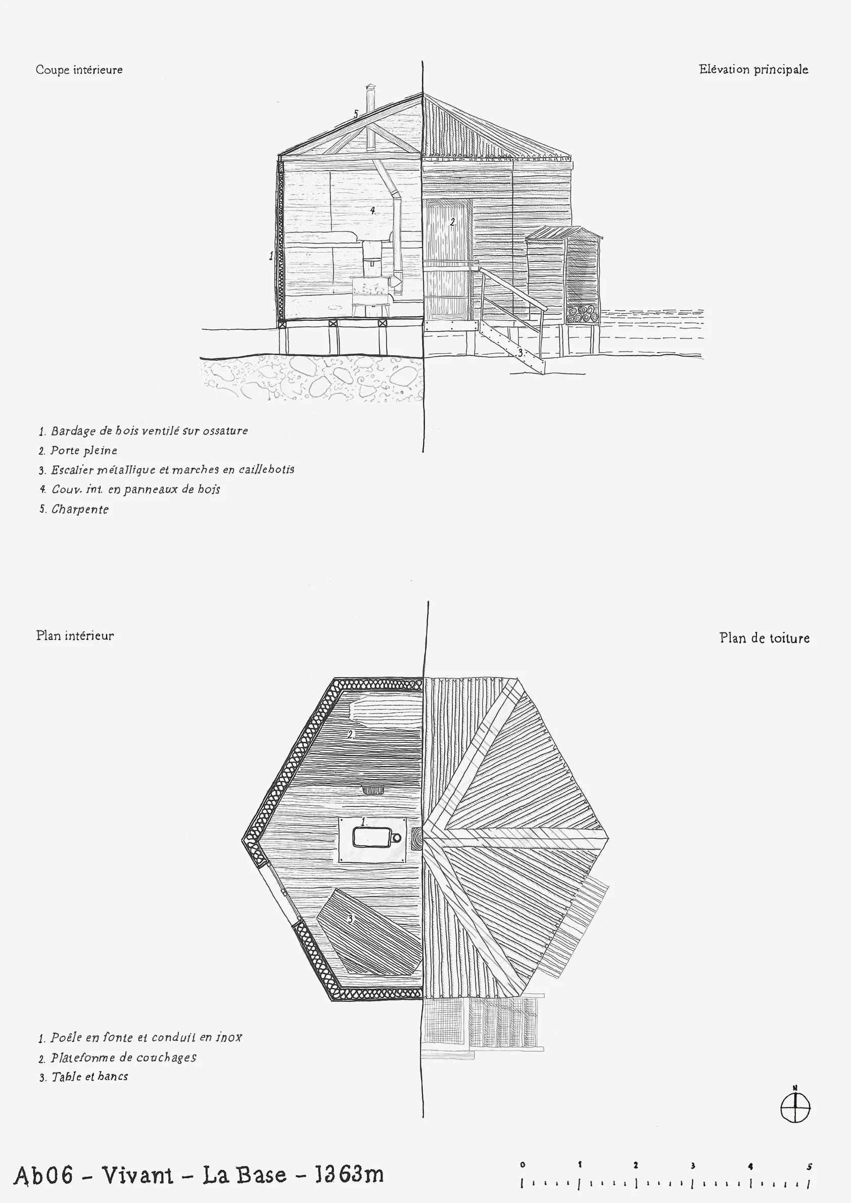 Planche architecturale — La Base